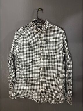 RYE Slim Fit Button-Down Checkered Shirt